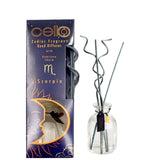 Cello Zodiac Reed Diffuser - Scorpio with Citrine Gem - Ethereal Skies