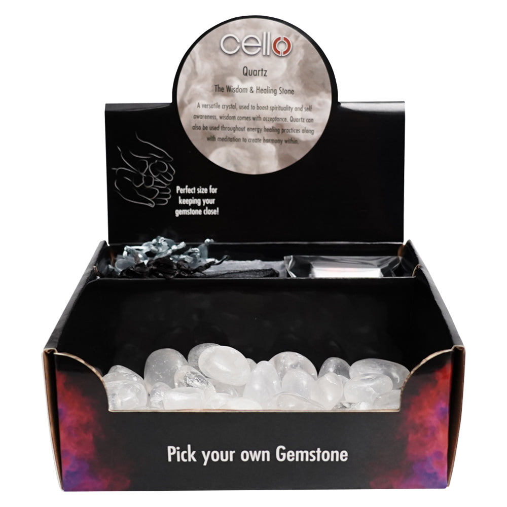 Crystalcello Cello Gemstones - Quartz | Collectables