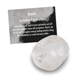 Cello Gemstones  - Quartz