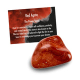 Cello Gemstones  - Red Agate