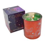 Cello - Gemstone Celestial Candle with Aventurine - Radiant Flora