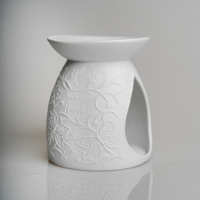 Cello Porcelain Tealight Burner - Loveliest Auntie