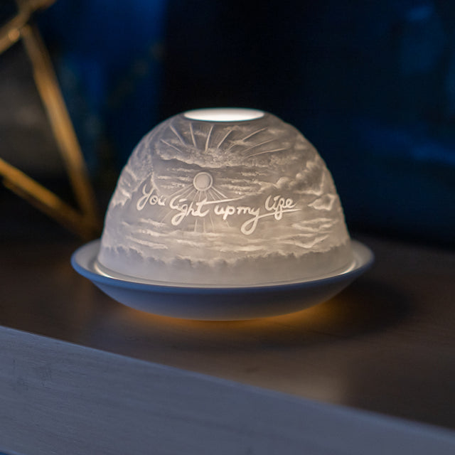 Cello Tealight Dome - You Light Up My Life