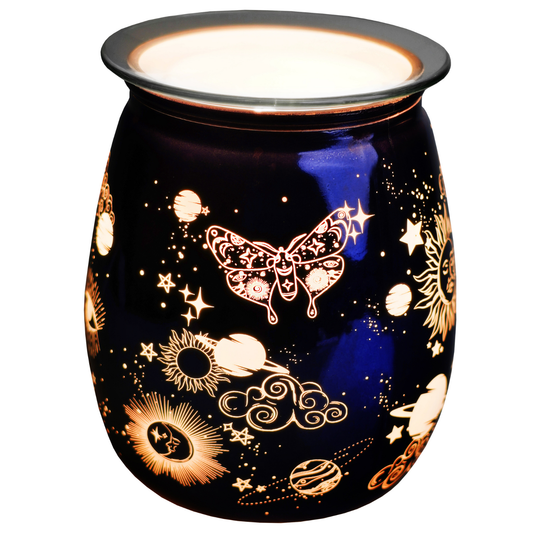 Cello Celestial Electric Wax Burner - Midnight Blue