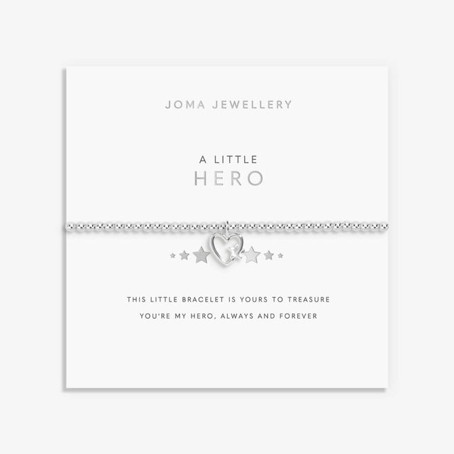 Joma Jewellery Silver Bracelet - Hero - A Little
