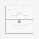 Joma Jewellery Silver & Gold Bracelet - Lucky Charm - A Little