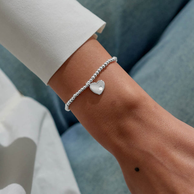 Joma Jewellery Silver Bracelet - Favourite Person - A Little