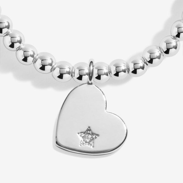 Joma Jewellery Silver Bracelet - Favourite Person - A Little
