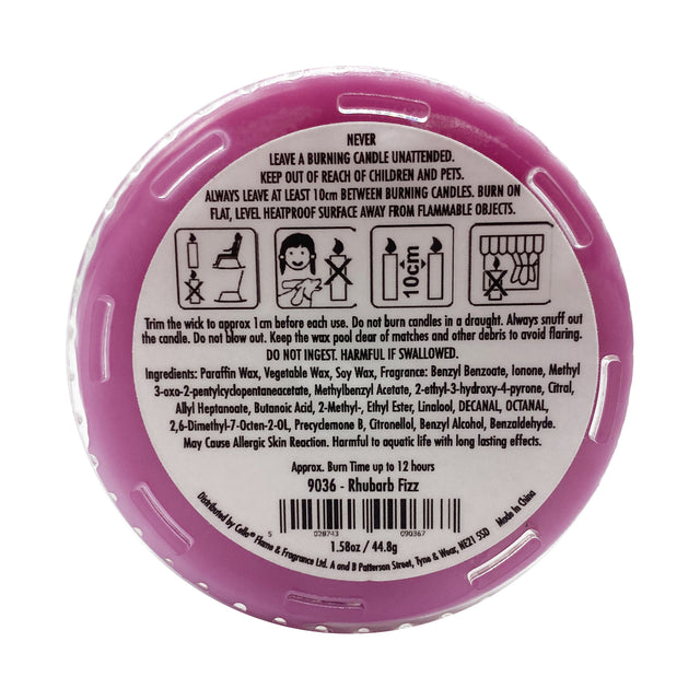 Cello Scent Cup - Rhubarb Fizz