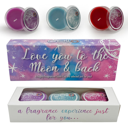 Cello Scent Cup Trio - Love You To The Moon And Back