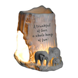 Cello Elephant Tealight Burner - A trunkful of love, a whole heap of fun!