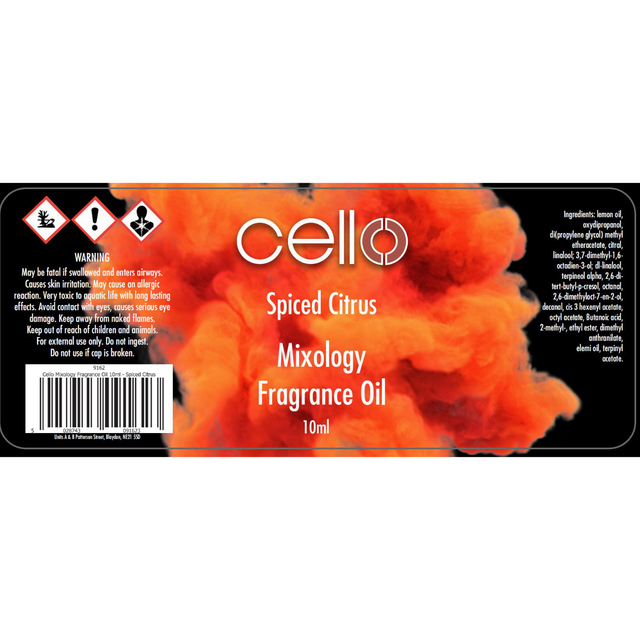 Cello Spiced Citrus Mixology Oil - 10ml