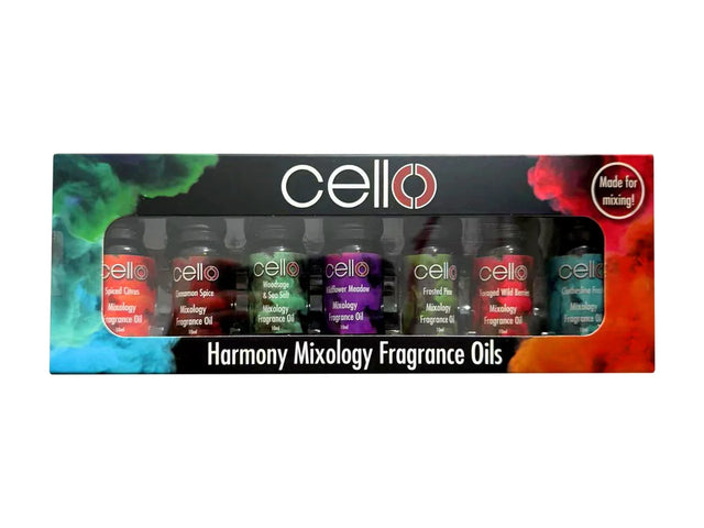 Firework 3D Ultrasonic Diffuser Large with Harmony Mixology Oil Set of 7 Pack