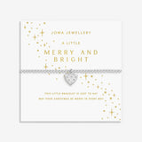 Joma Jewellery Silver Bracelet - Merry And Bright - A Little