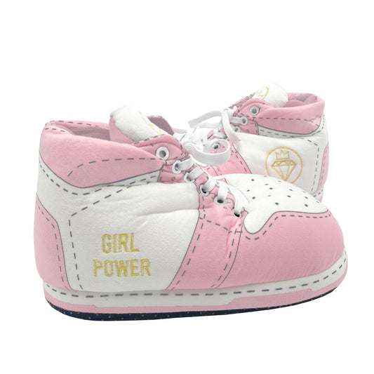 Baffies Krazy Kicks - Girl Power Trainer Slippers