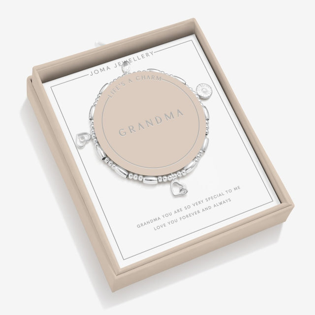 Joma Jewellery Life's A Charm Bracelet - Grandma