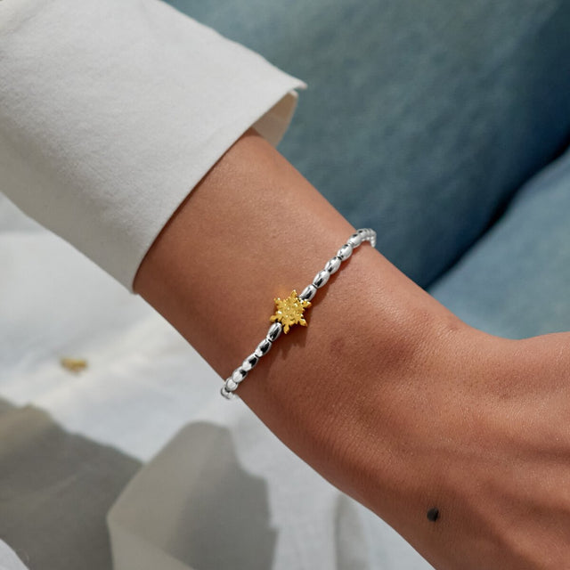 Joma Jewellery Silver & Gold Bracelet - Winter Wishes - A Little