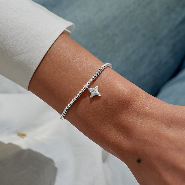 Joma Jewellery Silver Bracelet - Wish - A Little Bauble