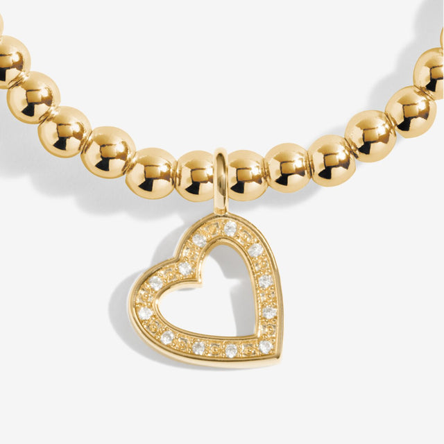 Joma Jewellery Gold Bracelet - Happy Birthday Beautiful - A Little