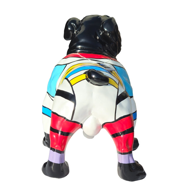 Gleneagles Graffiti Punks Animal Figure - Winston English Bulldog