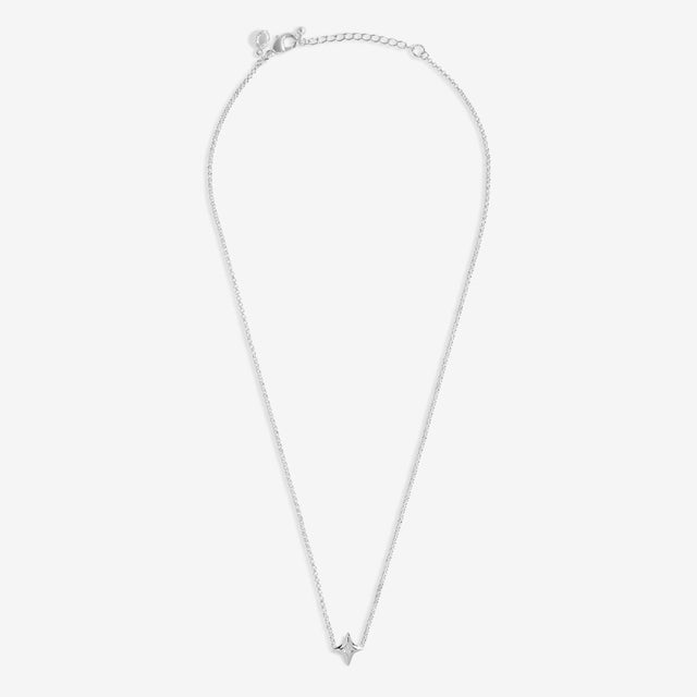 Joma Jewellery Silver Necklace - Christmas Wishes - A Little