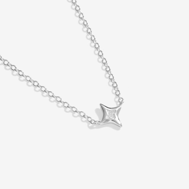 Joma Jewellery Silver Necklace - Christmas Wishes - A Little