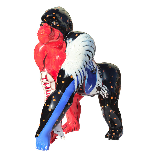 Gleneagles Graffiti Punks Animal Figure - Thunder Large Gorilla