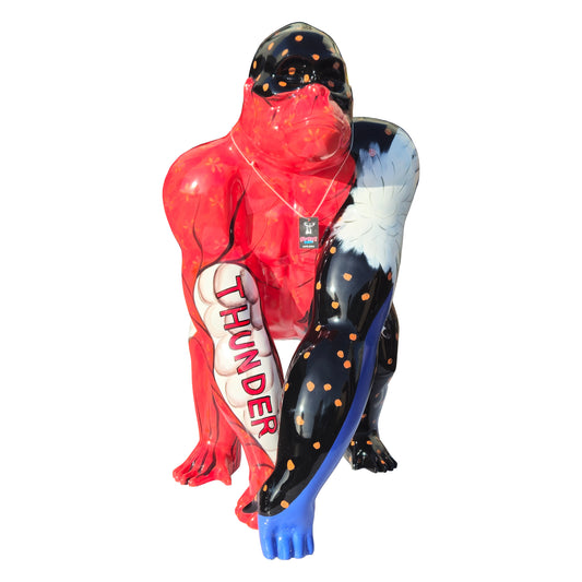 Gleneagles Graffiti Punks Animal Figure - Thunder Large Gorilla