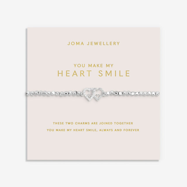 Joma Jewellery Bracelet - You Make My Heart Smile - Forever Yours