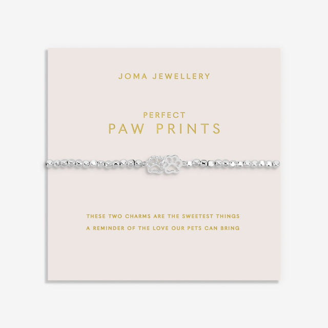 Joma Jewellery Bracelet - Perfect Paw Print - Forever Yours