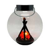 Gleneagles Campfire Round Lantern - LED USB Lamp