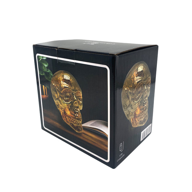 Gleneagles Flame Skull Large - LED USB Lamp