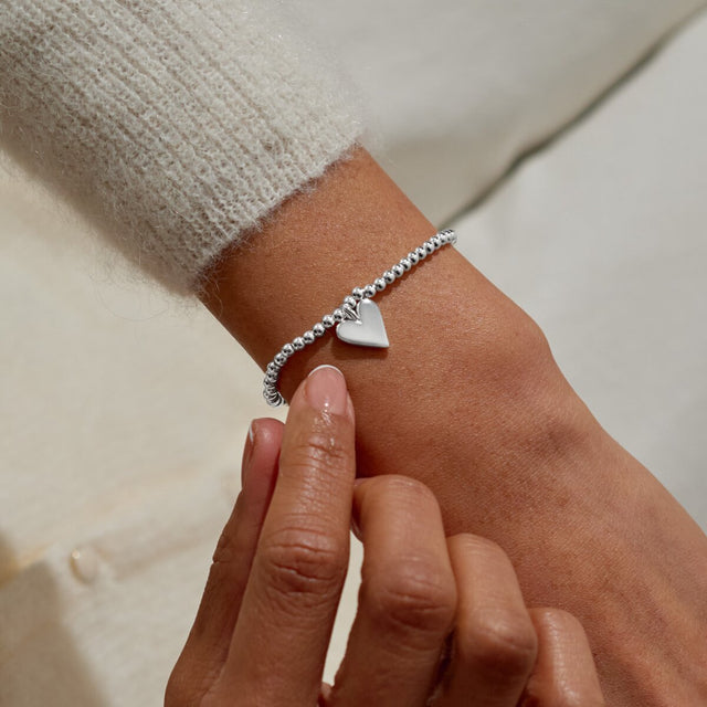 Joma Jewellery Silver Bracelet & Stocking - Merry Christmas - A Little