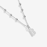 Joma Jewellery Alphabet Necklace - Letter B