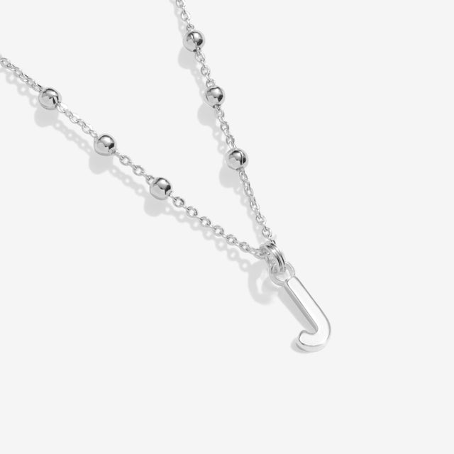 Joma Jewellery Alphabet Necklace - Letter J