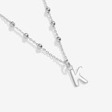 Joma Jewellery Alphabet Necklace - Letter K