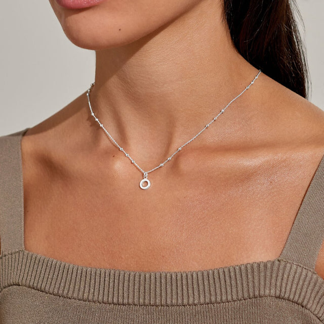 Joma Jewellery Alphabet Necklace - Letter O