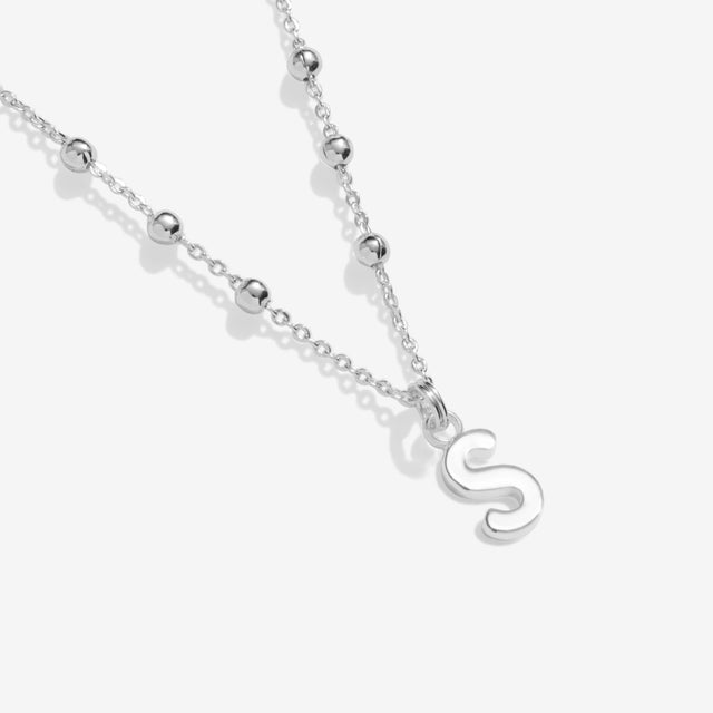 Joma Jewellery Alphabet Necklace - Letter S