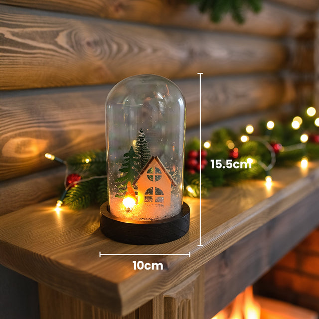 Gleneagles FireGlow LED USB Flame Glass Dome