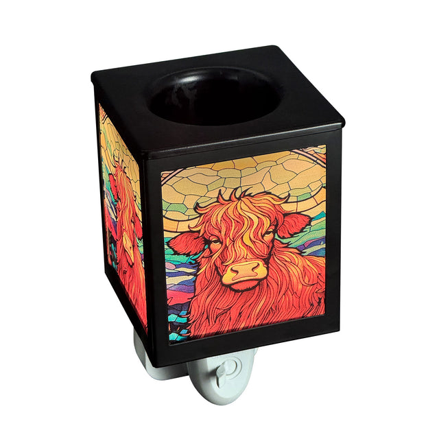 Cello – Highland Cow Plug In Wax Burner