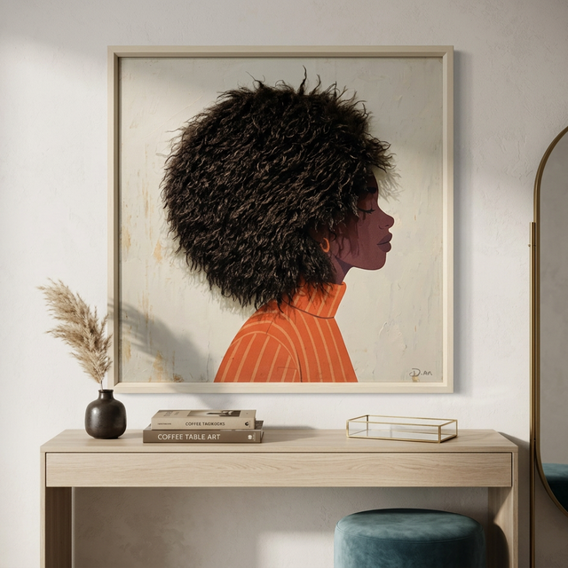 Gleneagles - Lady - 3D Canvas Frame