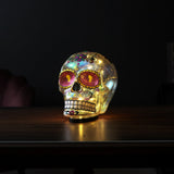 Gleneagles Light Chains Skull battery-powered LED light – product view