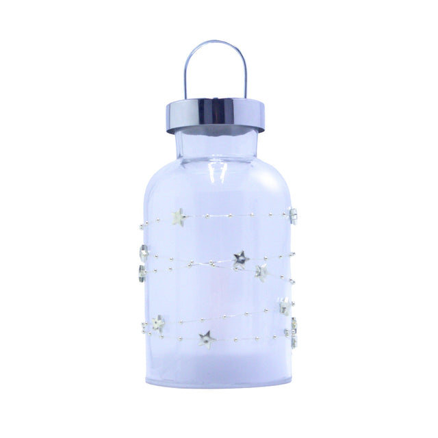 Gleneagles Frosted Star USB-powered LED light – shown illuminated