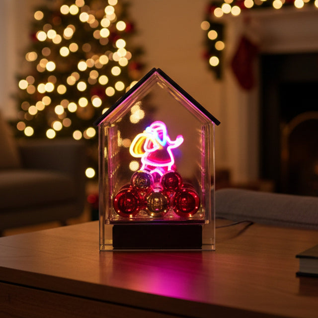 Gleneagles Neon Santa battery-powered LED light – additional product view