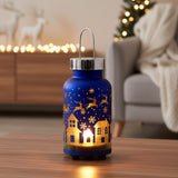 Gleneagles Holiday Flicker Lantern battery-powered LED light – product view