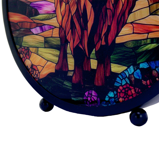 Cello - Round LED Lamp - Golden Highland