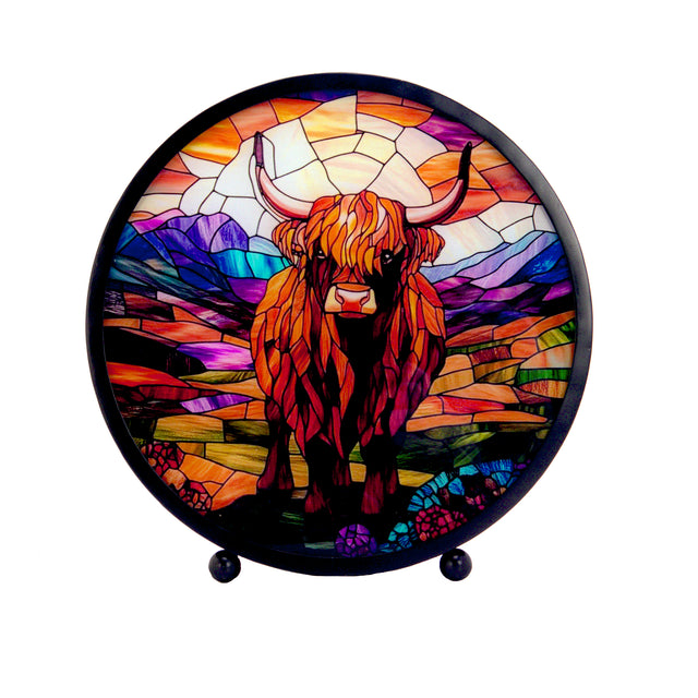 Cello - Round LED Lamp - Golden Highland