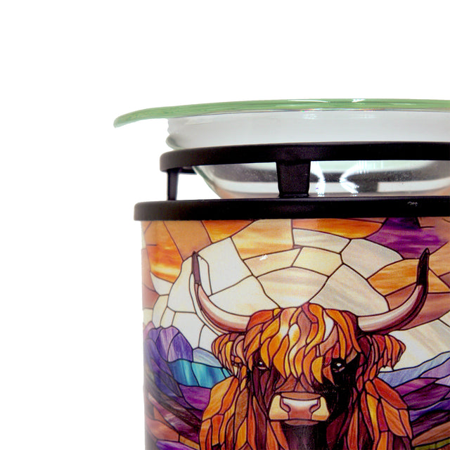 Cello - Tealight Wax Warmer - Golden Highland Cow