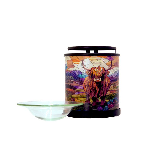 Cello - Tealight Wax Warmer - Golden Highland Cow