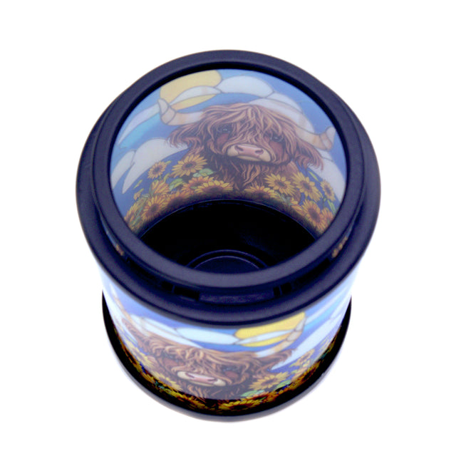 Cello - Tealight Wax Warmer - Sunflower Highland Cow